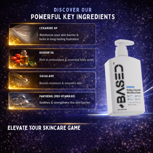 BASED - Restoring Daily Facial Moisturizer with Ceramide & Squalane (200ml)